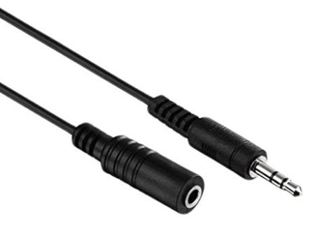 Hdsupply LP-AC015-010 Audio Stereo Cable de audio 3, 5mm macho a jack 3, 5mm hembrilla 1, 00m, negro Reacondicionado Sale