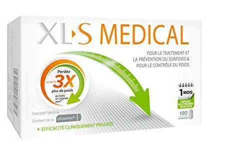 Xl -S Medical - Ayudando a las tabletas de pérdida de peso a capturar grasa alimentaria - 180 tabletas Embalaje Deteriorado Discount