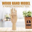 Akozon Modelo de Mano de Madera con Dedos Flexibles Modelo de Maniqui de Mano Derecha Articulado de Madera Regalo Arte Alternativos (Mano Izquierda de 10 Pulgadas) Reacondicionado Online Sale